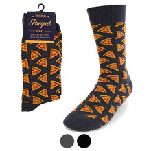 Load image into Gallery viewer, Men&#39;s Socks - Pepperoni Pizza Novelty Socks
