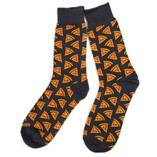 Load image into Gallery viewer, Men&#39;s Socks - Pepperoni Pizza Novelty Socks
