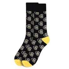Load image into Gallery viewer, Men&#39;s Socks - Beer Mugs Novelty Socks
