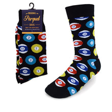 Load image into Gallery viewer, Men&#39;s Socks - Pocket Ball Novelty Socks
