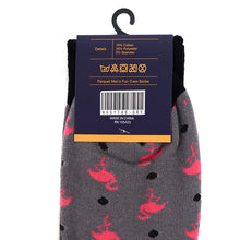 Load image into Gallery viewer, Men&#39;s Socks - Flamingos Novelty Socks

