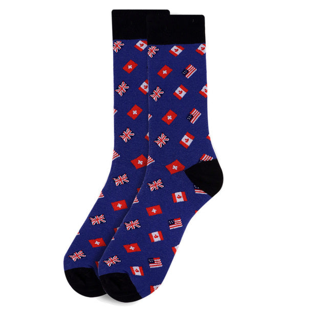 Men's Socks - Flags Novelty Socks