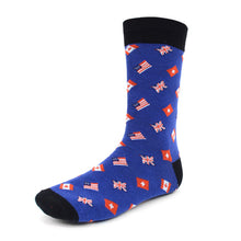 Load image into Gallery viewer, Men&#39;s Socks - Flags Novelty Socks
