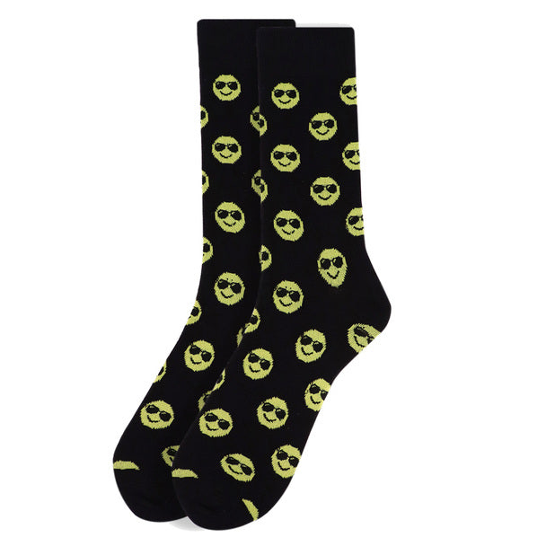 Men's Socks - Smiley Face Novelty Socks