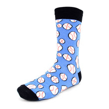 Load image into Gallery viewer, Men&#39;s Socks - Baseball Novelty Socks
