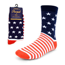 Load image into Gallery viewer, Men&#39;s Socks - American Flag Novelty Socks
