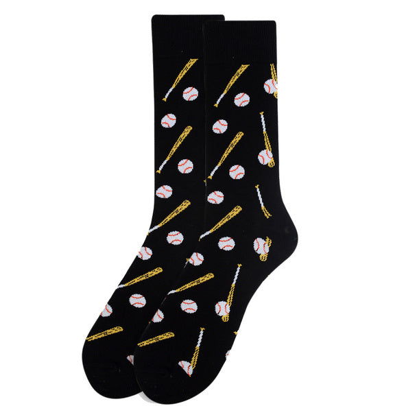 Men's Socks - Baseball Novelty Socks