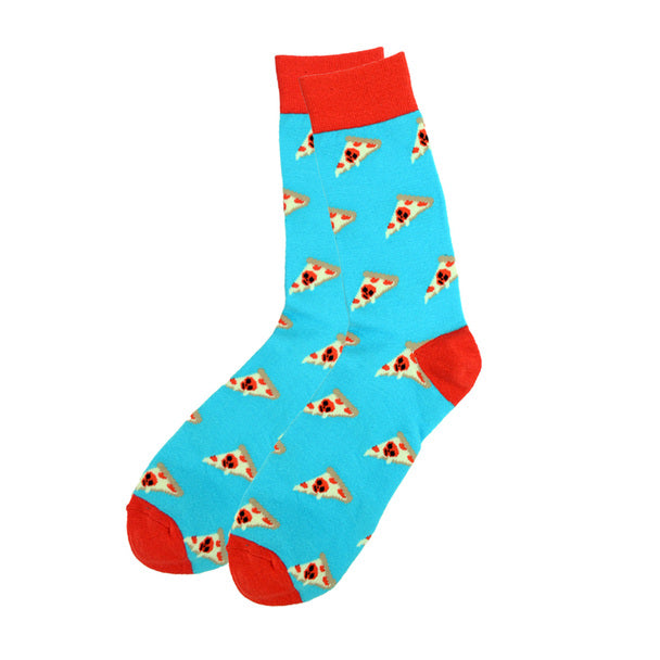 Men's Socks - Pizza Slice Novelty Socks