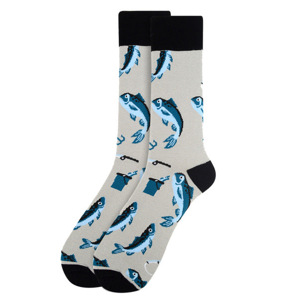 Men's Socks - Fish Novelty Socks