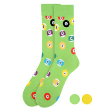 Load image into Gallery viewer, Men&#39;s Socks - Billiard Novelty Socks
