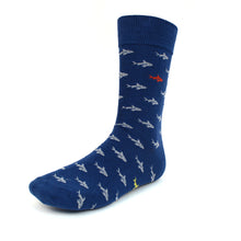 Load image into Gallery viewer, Men&#39;s Socks - Shark Novelty Socks
