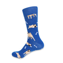 Load image into Gallery viewer, Men&#39;s Socks - Novelty Pug Dog Socks
