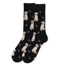 Load image into Gallery viewer, Men&#39;s Socks - Novelty Retriever Dog Socks
