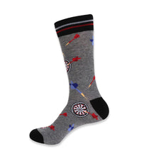 Load image into Gallery viewer, Men&#39;s Socks - Novelty Throwing Dart Socks
