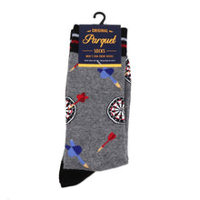 Load image into Gallery viewer, Men&#39;s Socks - Novelty Throwing Dart Socks
