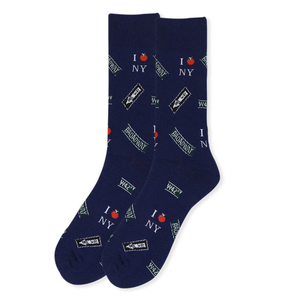 Men's Socks - New York Landmark Novelty Socks
