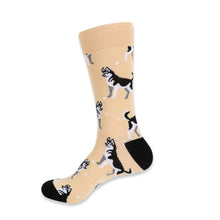 Load image into Gallery viewer, Men&#39;s Socks - Siberian Husky Dog Novelty Socks
