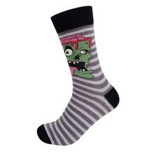 Load image into Gallery viewer, Men&#39;s Socks - Zombie Halloween Novelty Socks
