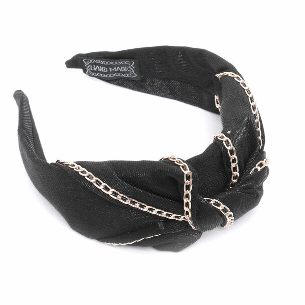 Gold Chain Head Band