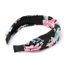 Load image into Gallery viewer, Headband - Black Floral
