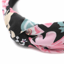 Load image into Gallery viewer, Headband - Black Floral
