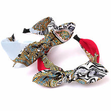 Load image into Gallery viewer, Headband - Ribbon Paisley &amp; Animal
