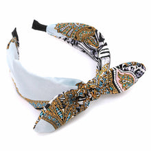 Load image into Gallery viewer, Headband - Ribbon Paisley &amp; Animal
