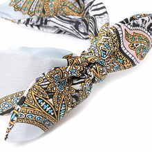 Load image into Gallery viewer, Headband - Ribbon Paisley &amp; Animal
