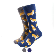 Load image into Gallery viewer, Men&#39;s Socks - Dancing Dog Novelty Socks
