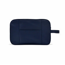 Load image into Gallery viewer, Navy Nylon Toiletry Travel Kit Bag
