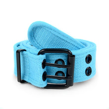 Load image into Gallery viewer, 12pc Size Assorted Men&#39;s Double Hole Canvas Belt CANB1301

