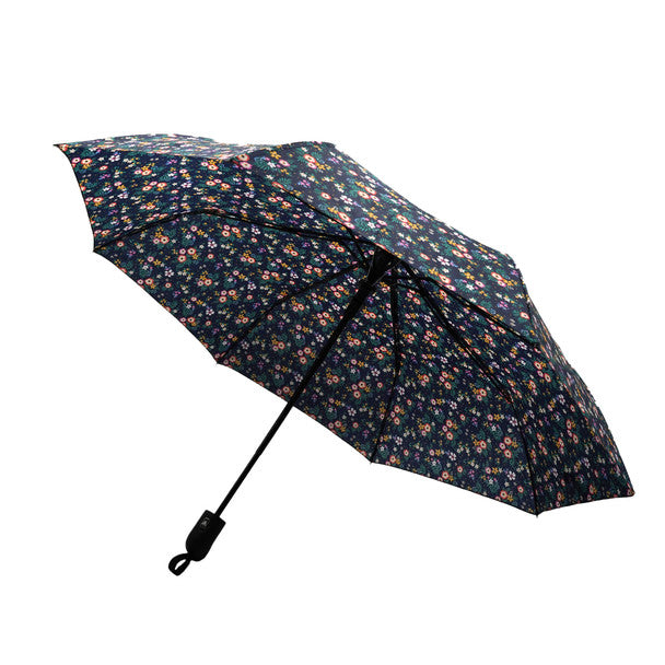 Umbrella - Auto Open Floral Compact