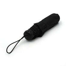 Load image into Gallery viewer, Umbrella - Compact Solid Black Travel
