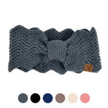 Load image into Gallery viewer, Women&#39;s Winter Head Band - Knotted Knit Winter Head Band
