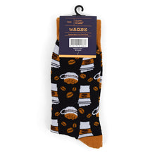 Load image into Gallery viewer, Men&#39;s Socks - Coffee Cups Novelty Socks
