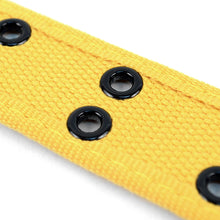 Load image into Gallery viewer, 12pc Size Assorted Men&#39;s Double Hole Canvas Belt CANB1301
