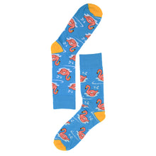 Load image into Gallery viewer, Men&#39;s Socks - Flamingo Novelty Socks
