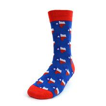 Load image into Gallery viewer, Men&#39;s Socks - Texas State Novelty Socks
