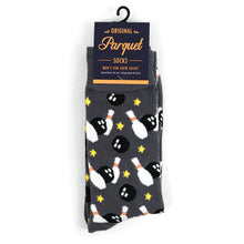 Load image into Gallery viewer, Men&#39;s Socks - Bowling Novelty Socks
