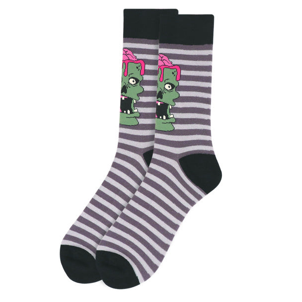 Men's Socks - Zombie Halloween Novelty Socks