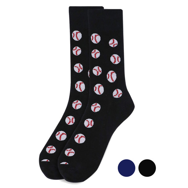 Men's Socks - Baseball Novelty Socks