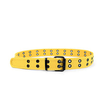 Load image into Gallery viewer, 12pc Size Assorted Men&#39;s Double Hole Canvas Belt CANB1301
