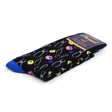 Load image into Gallery viewer, Men&#39;s Socks - Black Bowling Novelty Socks
