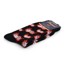 Load image into Gallery viewer, Men&#39;s Socks - Fire Dice Novelty Socks
