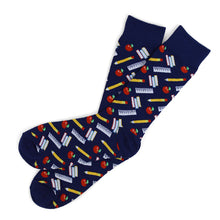 Load image into Gallery viewer, Men&#39;s Socks - School Supplies Novelty Socks
