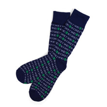Load image into Gallery viewer, Men&#39;s Socks - &quot;My Lucky Socks&quot; Novelty Socks
