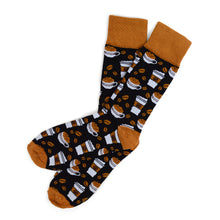 Load image into Gallery viewer, Men&#39;s Socks - Coffee Cups Novelty Socks
