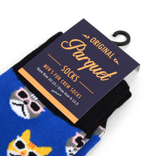 Load image into Gallery viewer, Men&#39;s Socks - Cool Cats Novelty Socks

