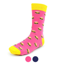 Load image into Gallery viewer, Men&#39;s Socks - Hamburger Novelty Socks
