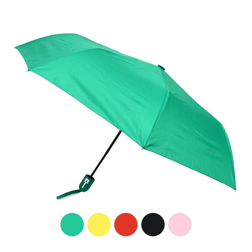 Compact Solid Color Folding Umbrella - UM5029